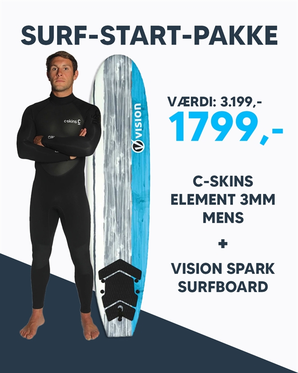 Surf Start Pakke - Herrer